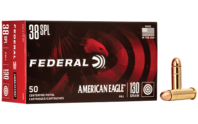 FED AM EAGLE 38SPL 130GR FMJ 50/1000 AM EAGLE 38SPL 130GR FMJ 50/1000 Ammo